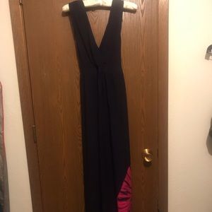 Navy Maternity sundress